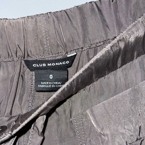 Club Monaco Camille (Cupro) Mini Skirt - Picture 14 of 15